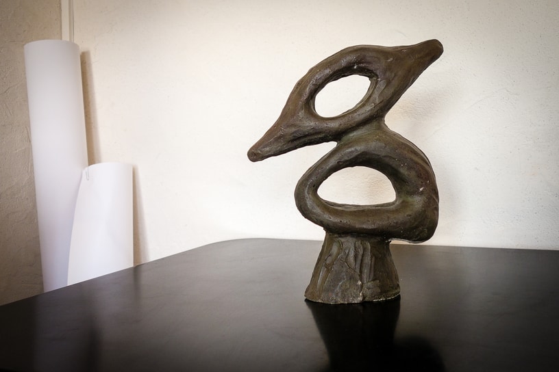 Origines : sculpture béton