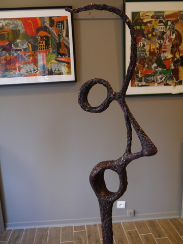 la minotaure3 : sculpture béton