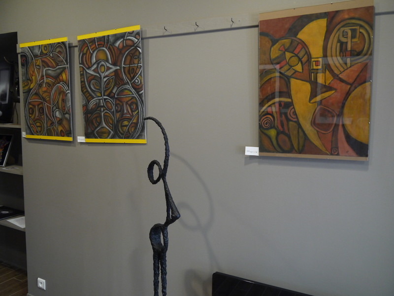 la minotaure3 : sculpture béton