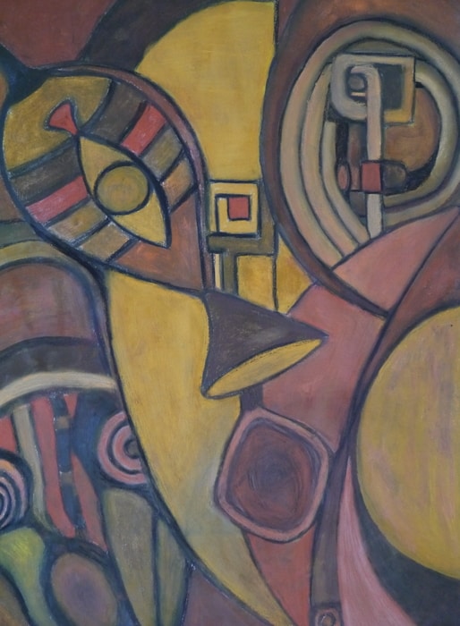 série Ethniques : pastel sec