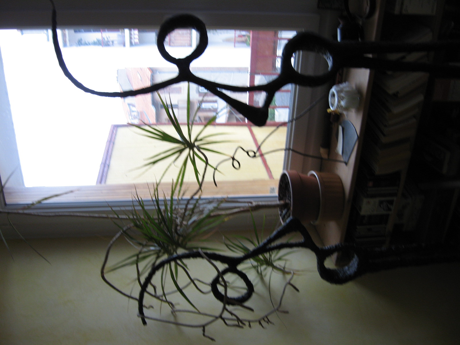 danseurs-visages : sculptures fer-plâtre